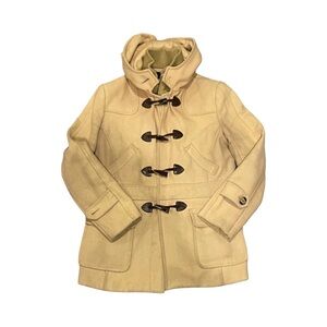 Vintage a.n.a Tan Utility Jacket with Toggle Closures